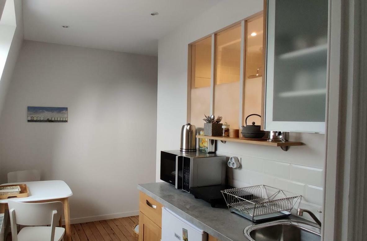 Studio "Gris Galet" Au 2Eme Etage, A 200M De La Plage Cayeux-sur-Mer Dış mekan fotoğraf